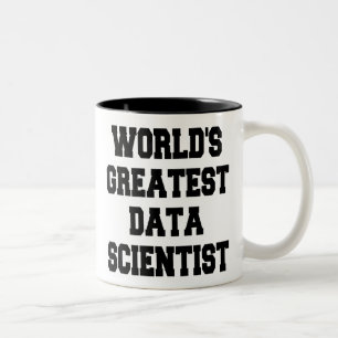 Weltbester Datenwissenschaftler Zweifarbige Tasse