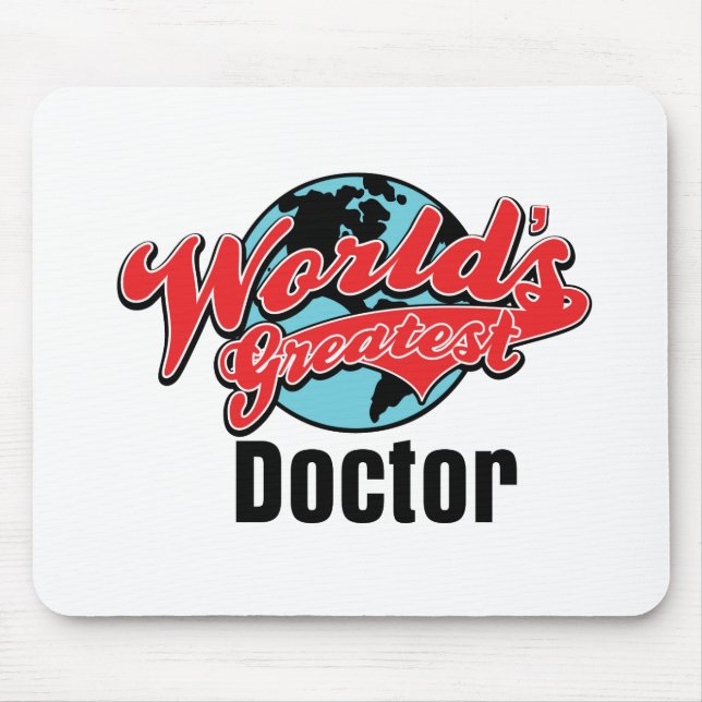 Weltbester Doktor Mousepad (Vorne)