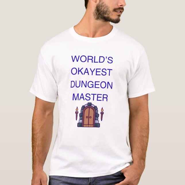 Weltbester Dungeon Master | Lustiges DM-Geschenk  T-Shirt (Vorderseite)