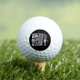 Weltbester durchschnittlicher Golfer Lustiger Golf Golfball