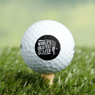 Weltbester durchschnittlicher Golfer Lustiger Golf Golfball