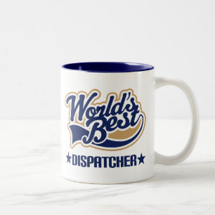 Weltbester Fahrdienstleiter Zweifarbige Tasse