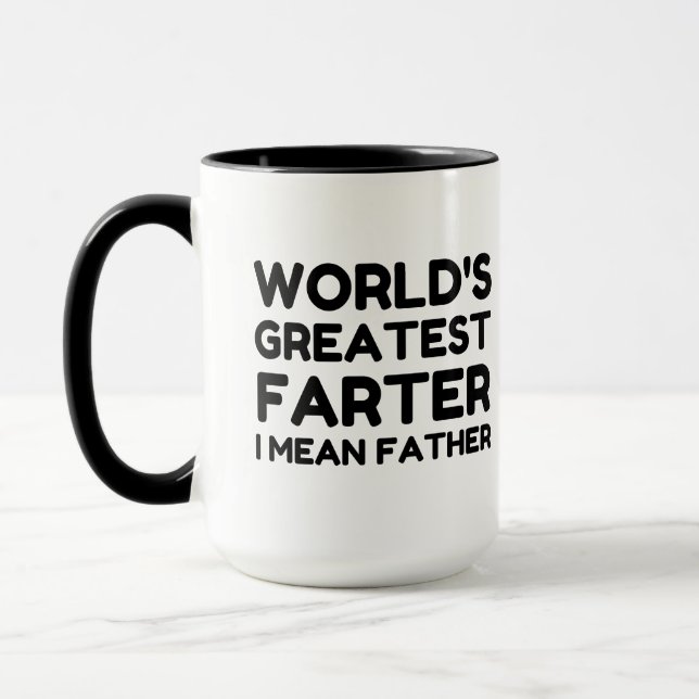 Weltbester Farmer Tasse (Links)