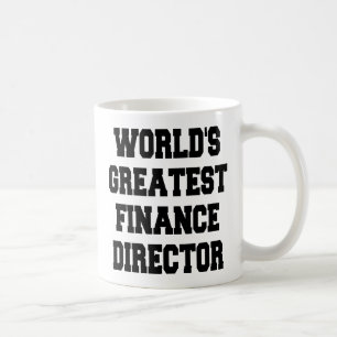 Weltbester Finanzdirektor Kaffeetasse