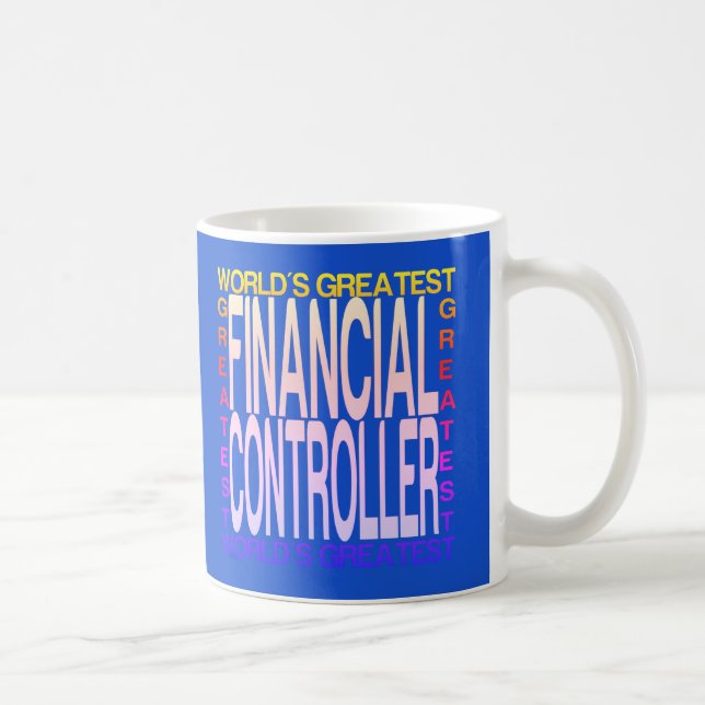 Weltbester Finanzkontrolleur Kaffeetasse (Rechts)