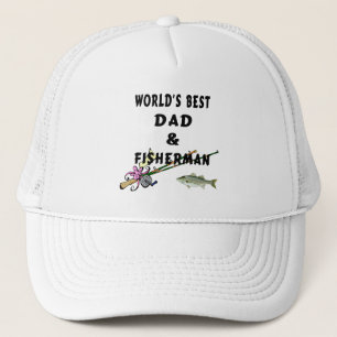 Weltbester Fischen-Vater Truckerkappe