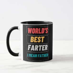 Weltbester Furzer ich meine Vater Lustiger Vaterwi Tasse