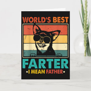 Weltbester Furzer Ich meine Vater Vatertag Lustig Karte
