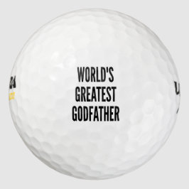 Weltbester Godvater Golfball
