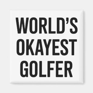 Weltbester Golf Vater Vatertag Golfen  Magnet