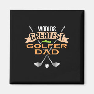 Weltbester Golfer Vater Golf Vater Magnet