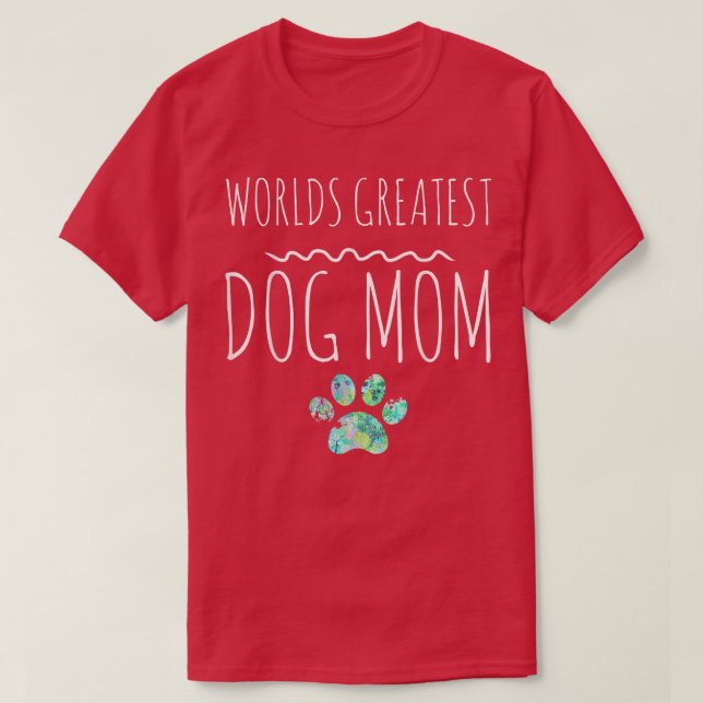 Weltbester Hund Mama Geschenk Hauseigentümerpfeife T-Shirt (Design vorne)