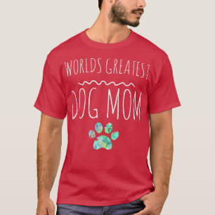 Weltbester Hund Mama Geschenk Hauseigentümerpfeife T-Shirt