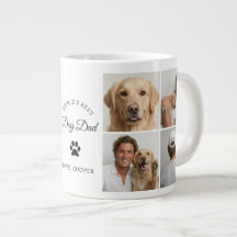 Weltbester Hundedaddy Individuelles Foto-Collage-M
