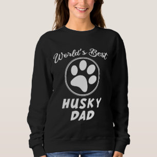 Weltbester Husky-Vater 43 Sweatshirt