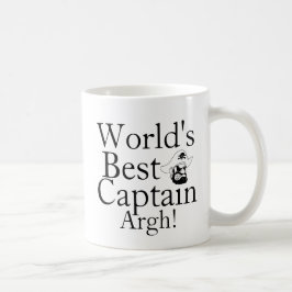 Weltbester Kapitän Argh Kaffeetasse