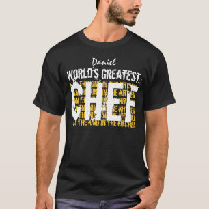 Weltbester KOCH lustiges A003 T-Shirt