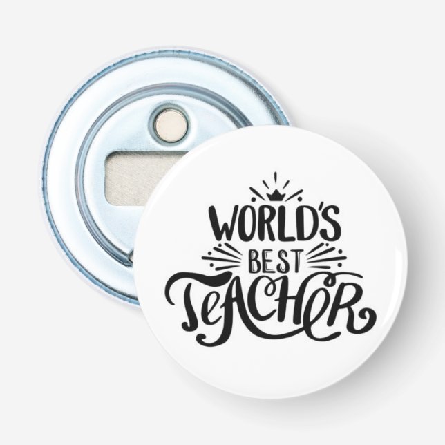 **WELTBESTER LEHRER** FLASCHENOPENER FLASCHENÖFFNER (Vorderseite)