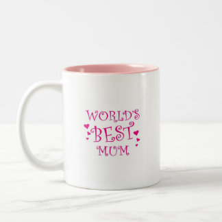 Weltbester Mama-Becher Zweifarbige Tasse