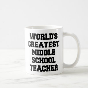 Weltbester Mittelschullehrer Kaffeetasse
