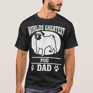 Weltbester Mops Vater Besitzer T-Shirt