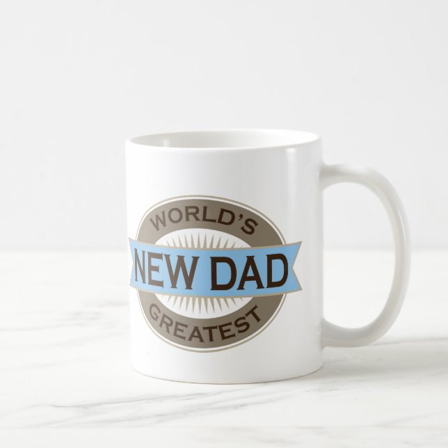 Weltbester neuer Vater Kaffeetasse (Rechts)
