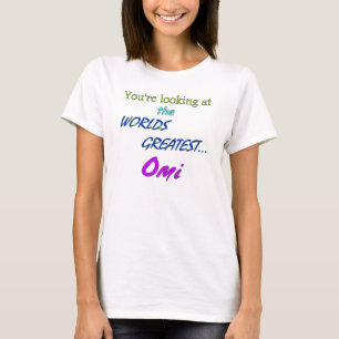 Weltbester Omi T-Shirt