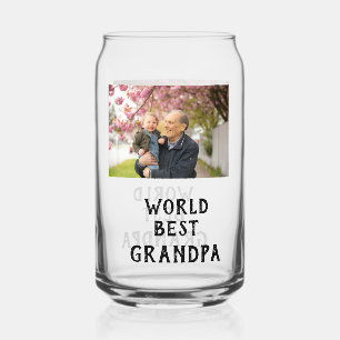 Weltbester Opa-Foto-Name Vatertag Opa Dosenglas