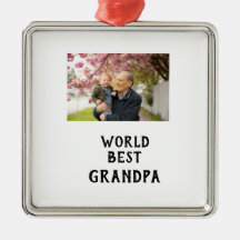 Weltbester Opa-Foto-Name Vatertag Opa