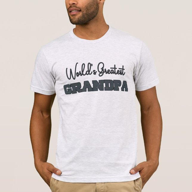 Weltbester Opa Klassischer Opa T-Shirt (Vorderseite)