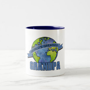 Weltbester Opa Zweifarbige Tasse