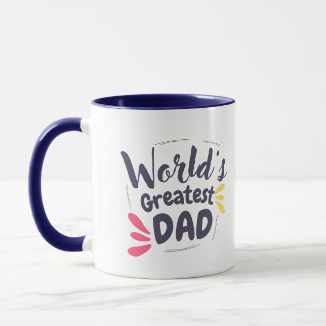 Weltbester Papa Kaffeetasse (Links)