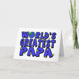 Weltbester Papa Karte