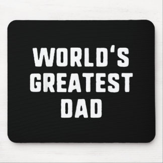 Weltbester Papa Lustige Familie Mousepad
