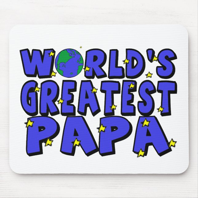 Weltbester Papa Mousepad (Vorne)