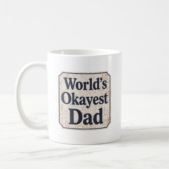Weltbester Papa (oder so) Kaffeetasse (Links)
