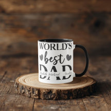 Weltbester Papa Personalisierter Becher