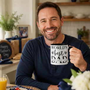 Weltbester Papa Personalisierter Becher Tasse