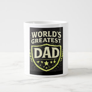 Weltbester Papa Vatertag Jumbo-Tasse