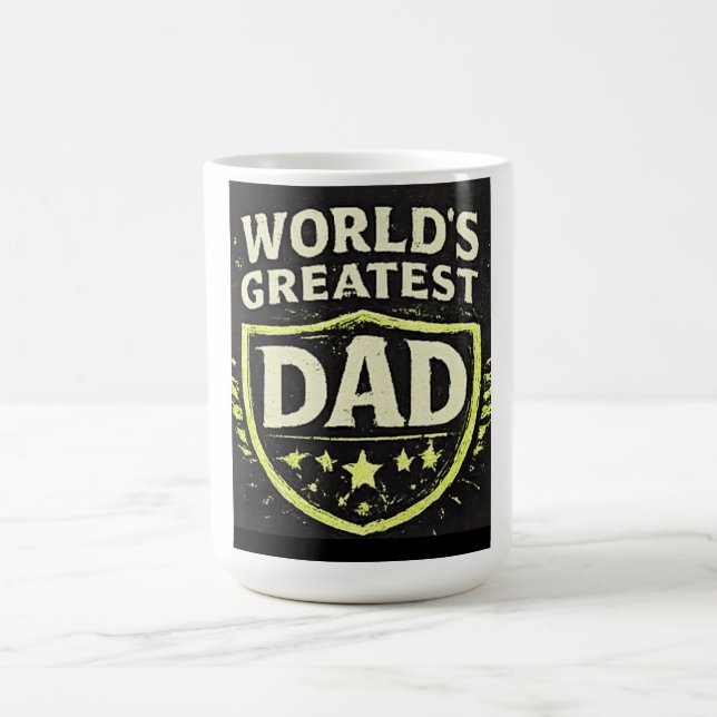 Weltbester Papa Vatertag Kaffeetasse (Mittel)