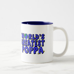 Weltbester Papa Zweifarbige Tasse