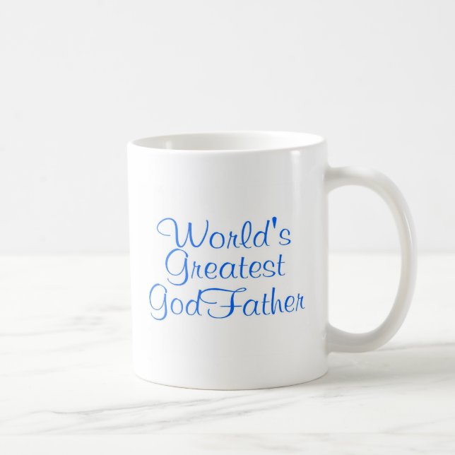 Weltbester Pate Kaffeetasse (Rechts)