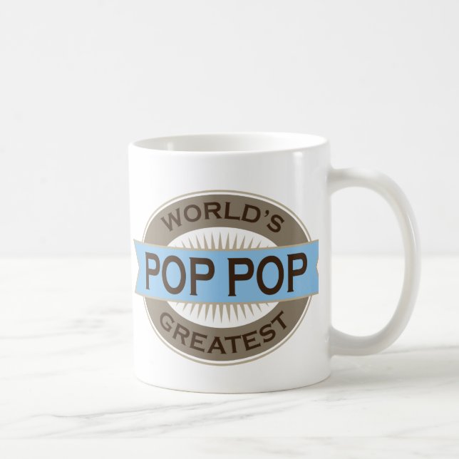 Weltbester Pop-Pop Tasse (Rechts)
