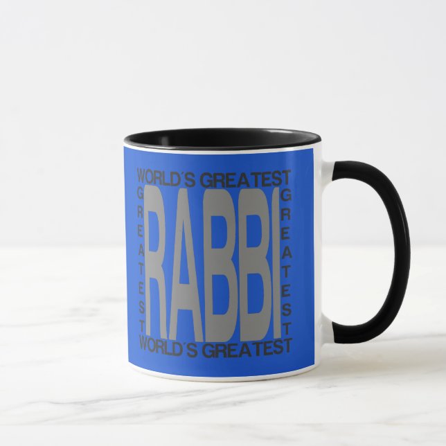 Weltbester Rabbiner Tasse (Rechts)