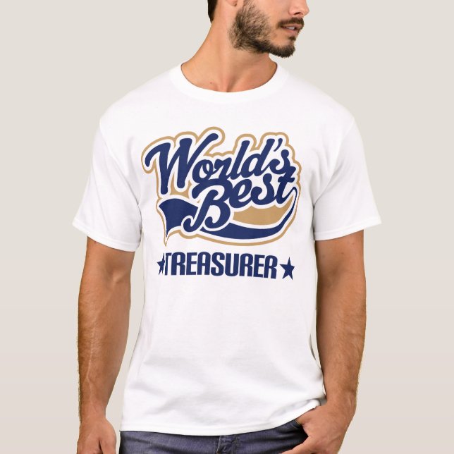Weltbester Schatzmeister T-Shirt (Vorderseite)
