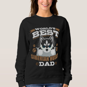 Weltbester sibirischer Husky-Vater Sweatshirt