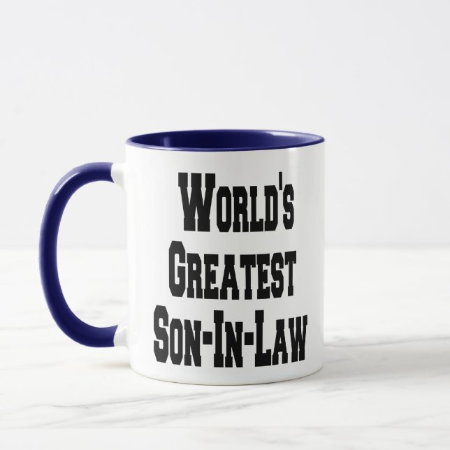 Weltbester Sohn Tasse (Links)