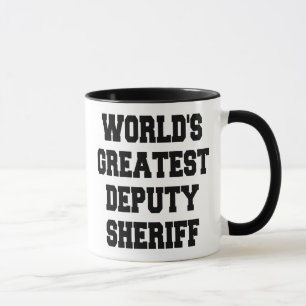 Weltbester Stellvertreter von Sheriff Tasse