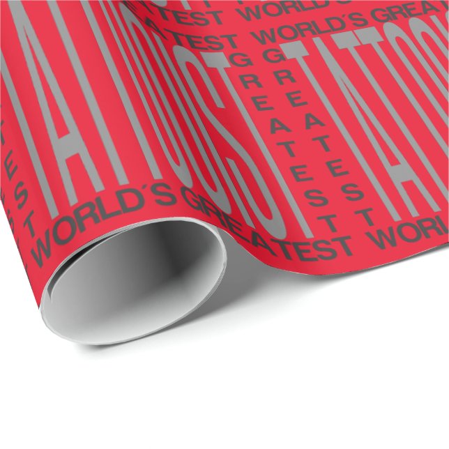 Weltbester Tattooist Geschenkpapier (Rolleneckpunkt)