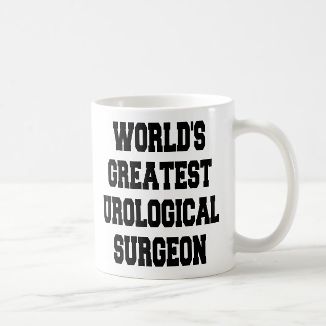 Weltbester Urologischer Chirurg Kaffeetasse (Rechts)